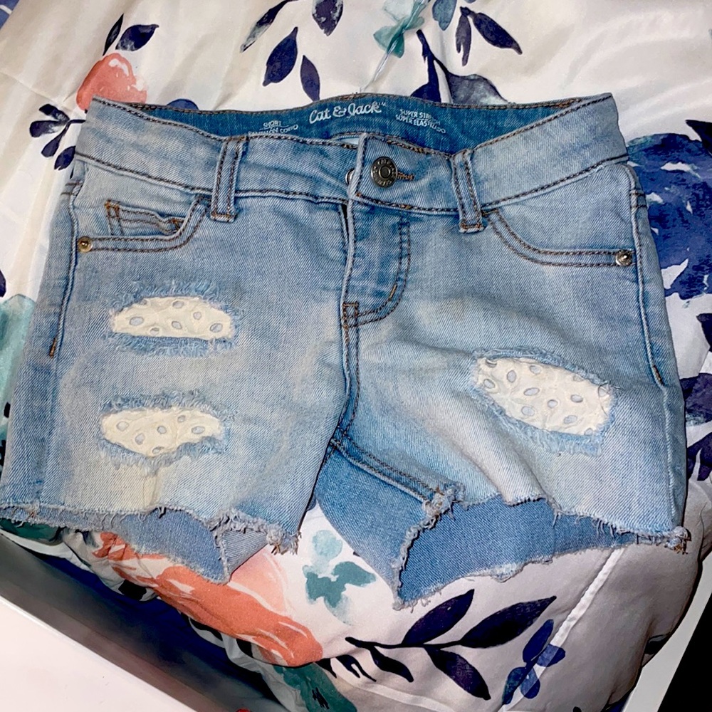 Cat and Jack Jean shorts